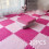 (Gray 6, camel 6, 30*30cm*1cm(12pcs)) 12pcs Velvety Braided Rectangular Rugs | Machine Made, Polyester, Hand Wash Only, Solid Color, Thickness 7