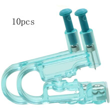 Kits de pistolas perforadoras de orejas, paquete económico con acero inoxidable quirúrgico, esterilizadas individualmente y empaquetadas para mayor