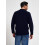 JACK PYKE Jack Pyke Ashcombe 100% Lambswool Zip Knit Jumper Pullover Navy Blue Large 10