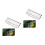 2Pcs Stainless Steel Aquarium Tools Holder Silver Anti-Rust 4