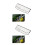 2Pcs Stainless Steel Aquarium Tools Holder Silver Anti-Rust 5