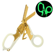 Multifunctional Outdoor Scissors Retractable and Easy to Store H420C Stainless Steel Material 6in1 Medical Tool Scissors