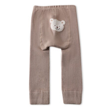 Breathable Smooth Kids Tights Comfortable for-yellow coffee M