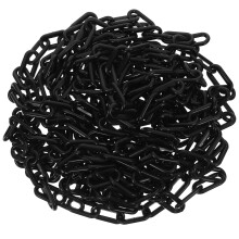 Czarny plastikowy łańcuch zabezpieczający – 10 m