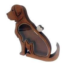 Heartfelts Wooden Memorials Box For Pet Hair For-A large size