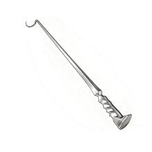 Swine Tail Barbecue Hook 40cm Untarnished Precise Whirling Meat