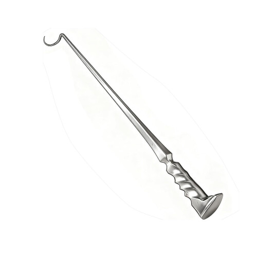 Swine Tail Barbecue Hook 40cm Untarnished Precise Whirling Meat