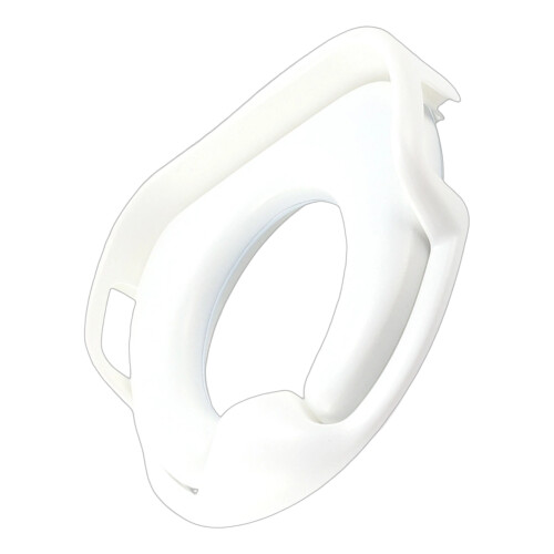 Handheld Baby Potty Training Seat Anti Skid Base for-White