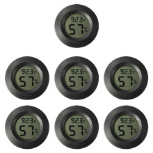 7-delt digitalt hygrometer/termometer til krybdyrterrarium