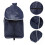 Blue Reusable Folding Shopping Trolley Bag Oxford Material 6