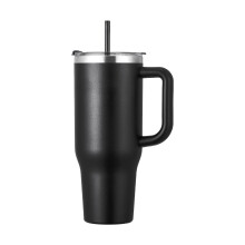 40oz termisk vattenbehållare i metallisk sportig tumbler