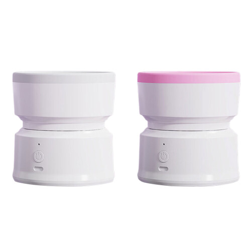 Cordless Makeup Brush Cleaner Machine USB Charging-Pink 1