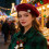 Luxury Beret Thickened Winter Hat with Rhinestones Decors-White 7