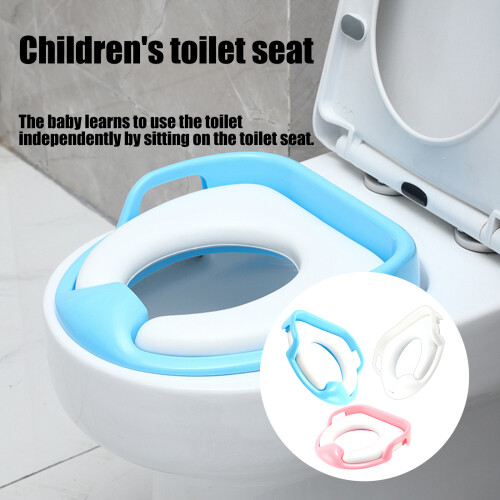 Handheld Baby Potty Training Seat Anti Skid Base for-White 2