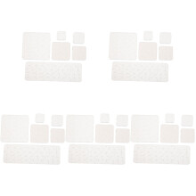 30Stk Weißer Acrylstempelblock, Robust, Transparent, DIY Bastelzubehör