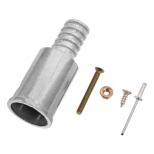1Ensemble Embout De Remplacement Manche Balai Aluminium Argenté