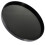 Rundes Serviertablett aus Holz, schwarz, 30 cm 1