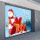 Christmas garage decoration cloth banner tapestry 4
