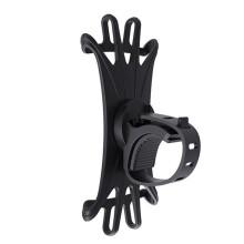 Universelle Fahrrad-Handyhalterung, 360 drehbar, Silikonhalter