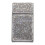 Silver PU Mini Case for Men Stylish Bling Flip Top 1