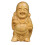 Træ Maitreya Buddha Statue Skrivebordspynt 1