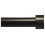 Urbanest Adjustable Drapery Rod with End Cap Finial Bronze 1