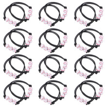 Bracelet de baseball ajustable avec cordon ciré, souvenir sportif
