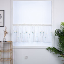 Voilegardin Swag Polyester Pelmet Kapell 100x50cm