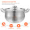 Stainless Steel Saucepan 33 cm Silver 5