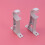 Gardinstångsfästen i aluminiumlegering, 2-pack 1