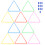 1Set Stackable Plastic Hopscotch Rings Kids Educational Play Set 1