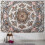 Mandala Gobelin Boho Pink Blomsterdesign 1