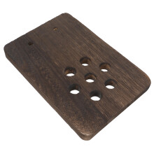 Coffee Wood Orchid Wall Mount with Moisture Control for Ferns