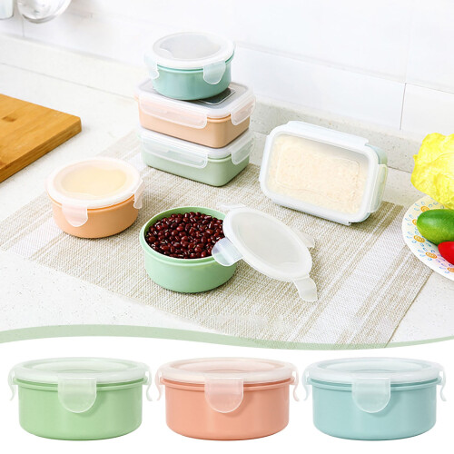 Wiederverwendbare Lunchbox aus Kunststoff mit Deckel 1