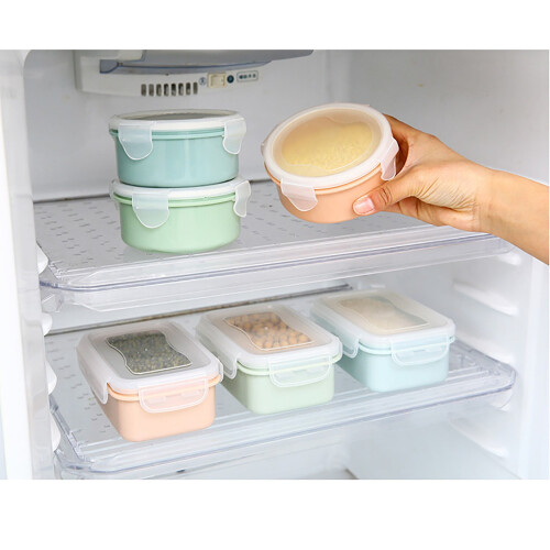 TACILIP bento box plastic rectangular sealed lunch box 2