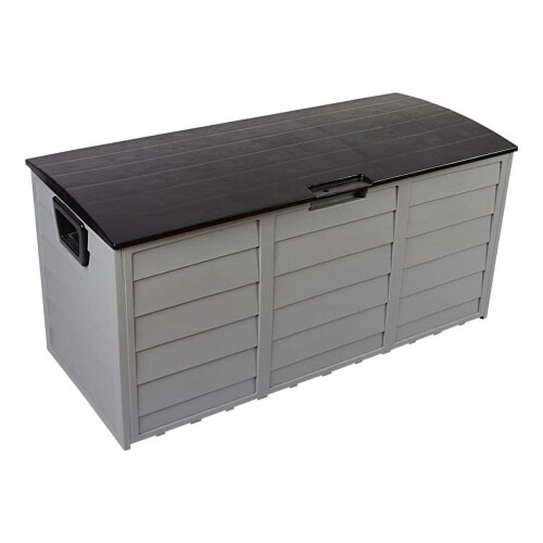 75-Gallon Outdoor Storage Box, Weatherproof Deck Box 1