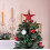 Glitter Christmas Tree Star Topper 20cm 5