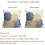 Față de pernă din in bleumarin 20x20in 3