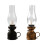 LED-natlys med stearinlys, retro flimrende design, ABS, 17,8 5