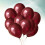 Wine Red Latex Balloons 12 Inch 100 pcs 2
