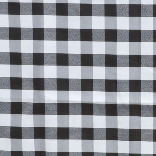 Černobílé kostkované ubrousky BalsaCircle 15" x 15" (50 ks) 1
