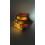 Vintage stacked book lamp decorative bedside lamp 4