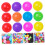 100pcs Round Plastic Ball Pit Balls Assorted Colours 3
