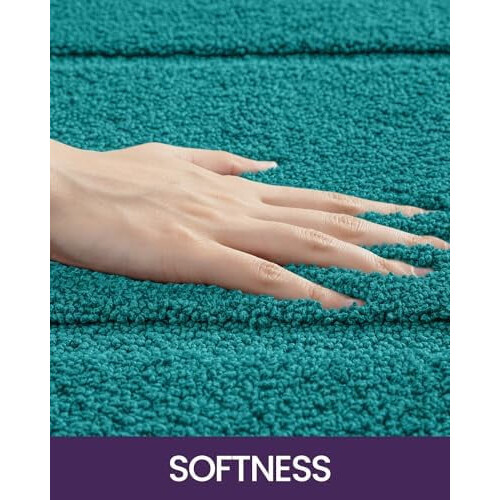 24x16 inch antislip badmat van microvezel 2
