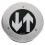 Commercial Emergency LED Floor Exit Sign Light Metal Glass 1