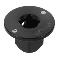 Low Friction Black Steel Impact Driver Ratchet Adapter