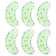 6Pairs Green Eye Cooling Gel Pads for Home Double Eyelid Enhancement