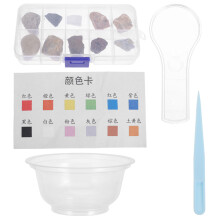 1Set Authentic Rock Specimen Set with Display Box Stem Toy