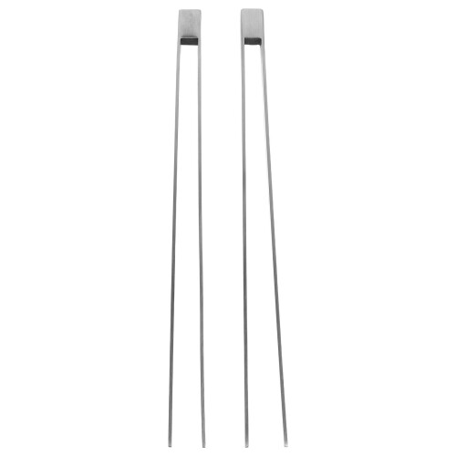 2Pcs Silver Ear Spa fork with Ergonomic Grip for Daily Ear Care