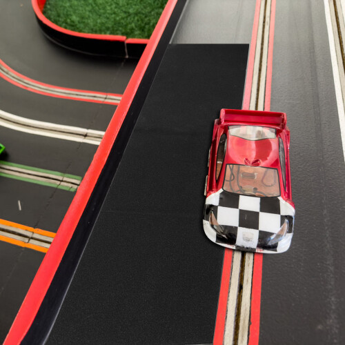 DIY Black Asphalt Road Decals for Kids Model Train Sets 2